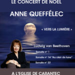 Affiche Le Concert de Noêl Anne QUEFFELEC