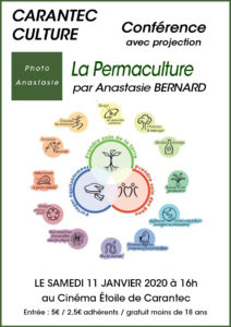 Affiche conférence La Permaculture