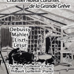 Affiche Concert Debussy Mahler Liszt Lesur