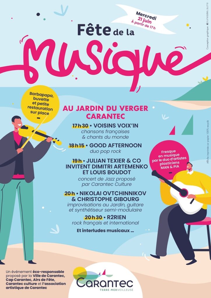 Fête de la musique à Carantec