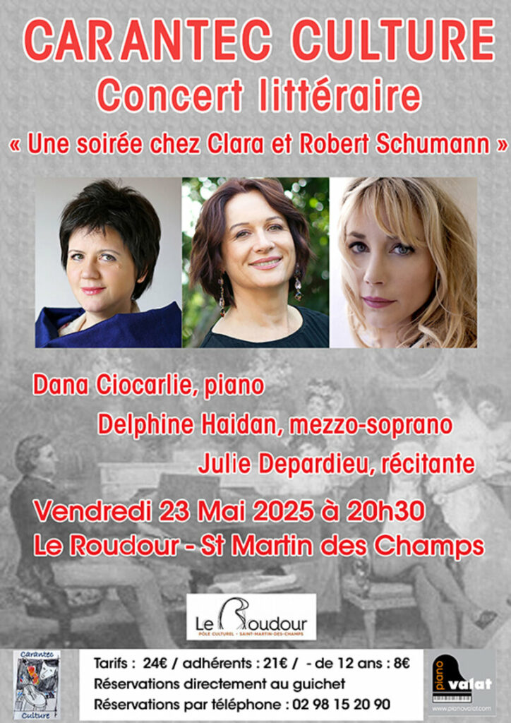 affiche Une soirée chez Clara et Robert Schumann